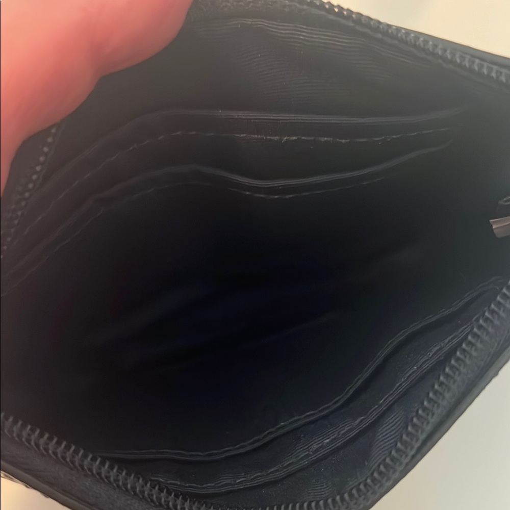 Coach Dark Navy Leather Wristlet/wallet - Picture 7 of 10